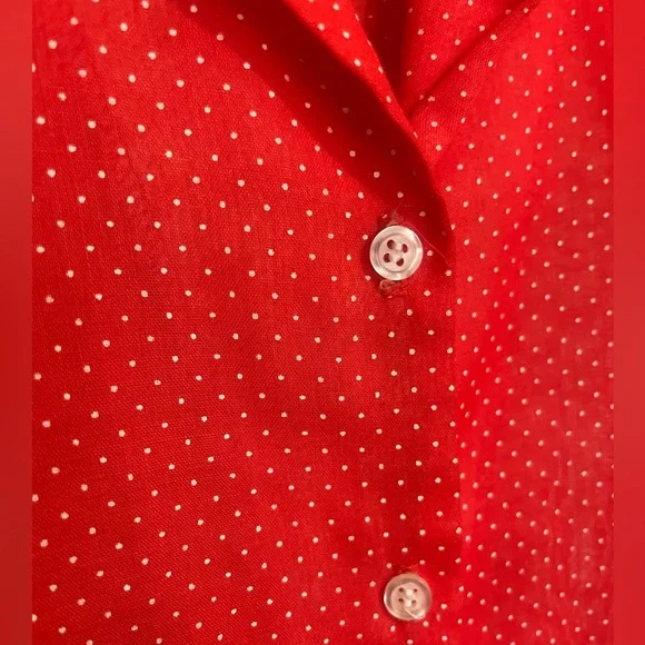 Polka dot Buttonup - Picture 4 of 5